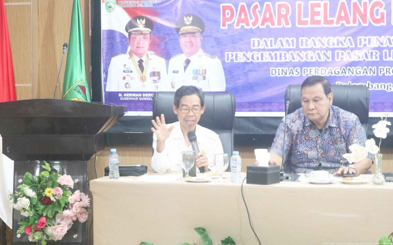 Sosialisasi Pasar Lelang Komoditas untuk Optimalisasi Komoditas Unggulan Provinsi Sumatera Selatan