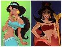 Penampilan Putri Disney Jika Mereka Jadi Villain