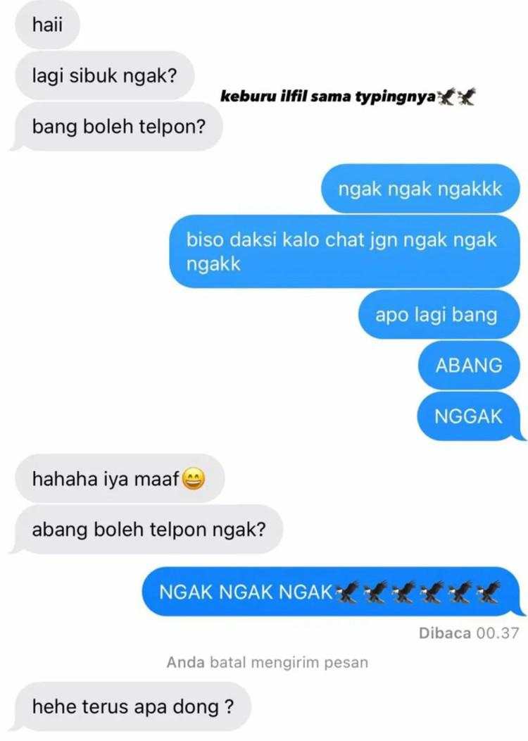 Kumpulan Chat Cowok yang Bikin Cewek Ilfeel, Coba Strateginya Diubah