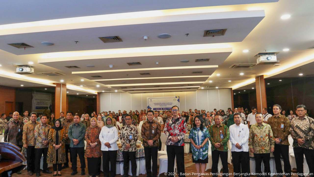Bappebti dalam Sosialisasi Permendag tentang JRA dan Penerima Piagam Penghargaan Bidang Kearsipan Tahun 2025