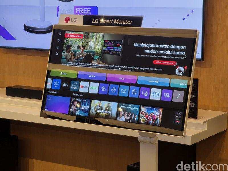 LG Rilis Smart Monitor Swing Gabungkan Produktivitas & Hiburan, Harganya?