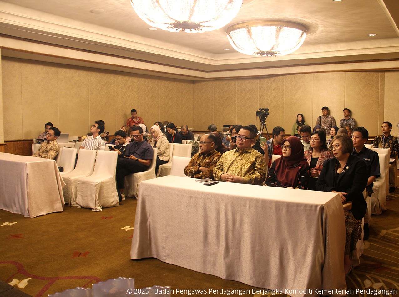 Bappebti dalam Media Lecture dan Press Conference Anniversary 16 tahun ICDX-ICH