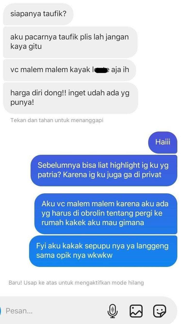 Chat Salah Labrak, Dikira Pelakor Padahal Cuma Kurir