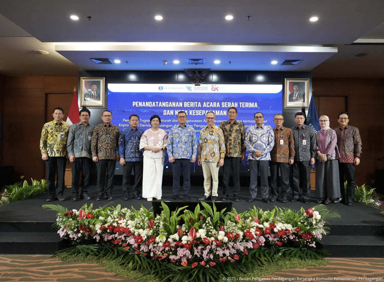 Bappebti Kemendag Alihkan Tugas Pengaturan dan Pengawasan Aset Keuangan Digital termasuk Aset Kripto serta Derivatif Keuangan kepada OJK dan BI