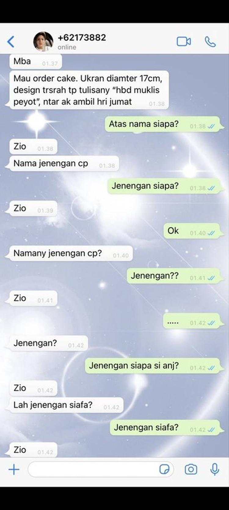 Kumpulan Chat Random Paling Absurd, baca Sekali Langsung Ketawa