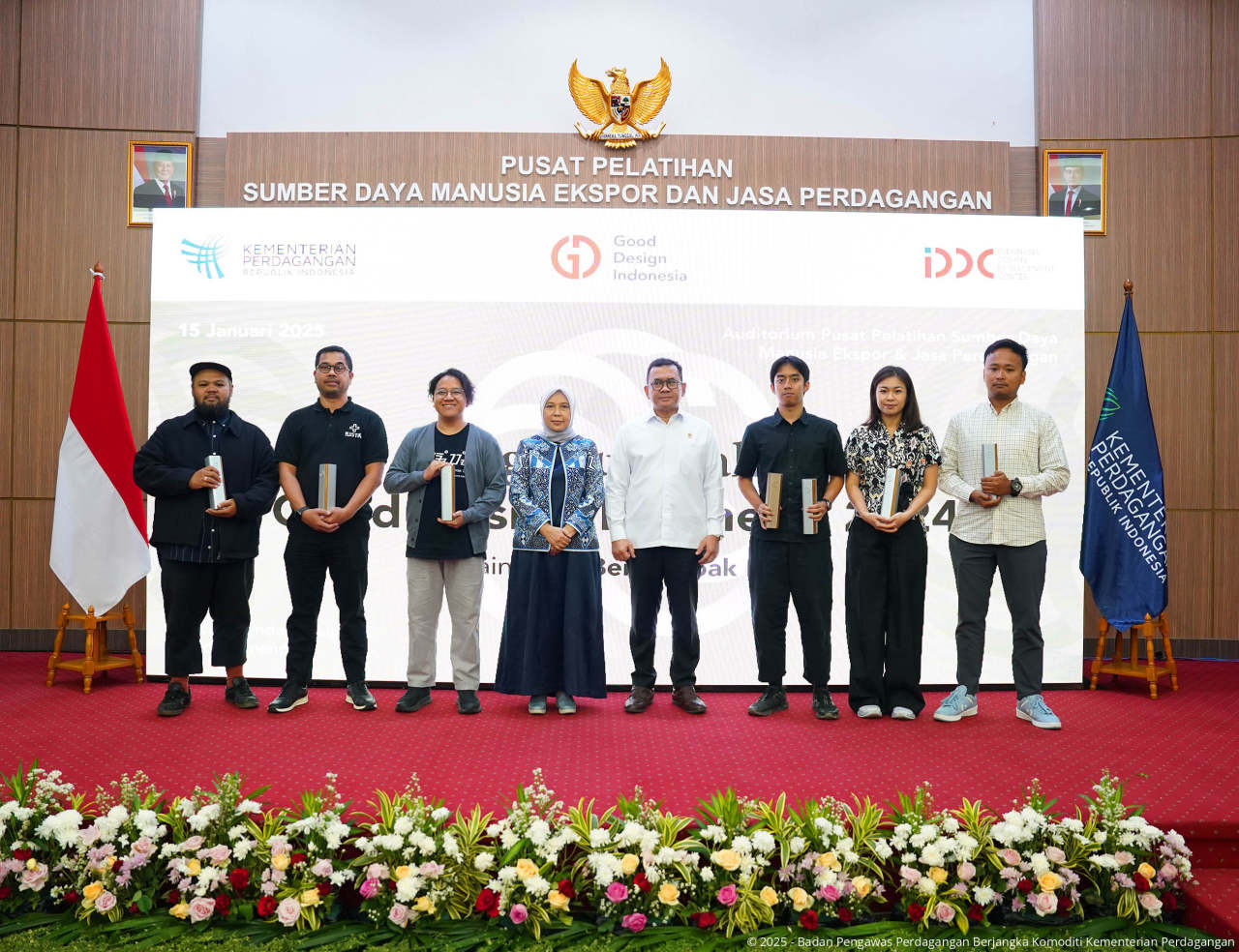 Kepala Bappebti Menghadiri Penganugerahan GDI 2024 dan Peluncuran GDI 2025