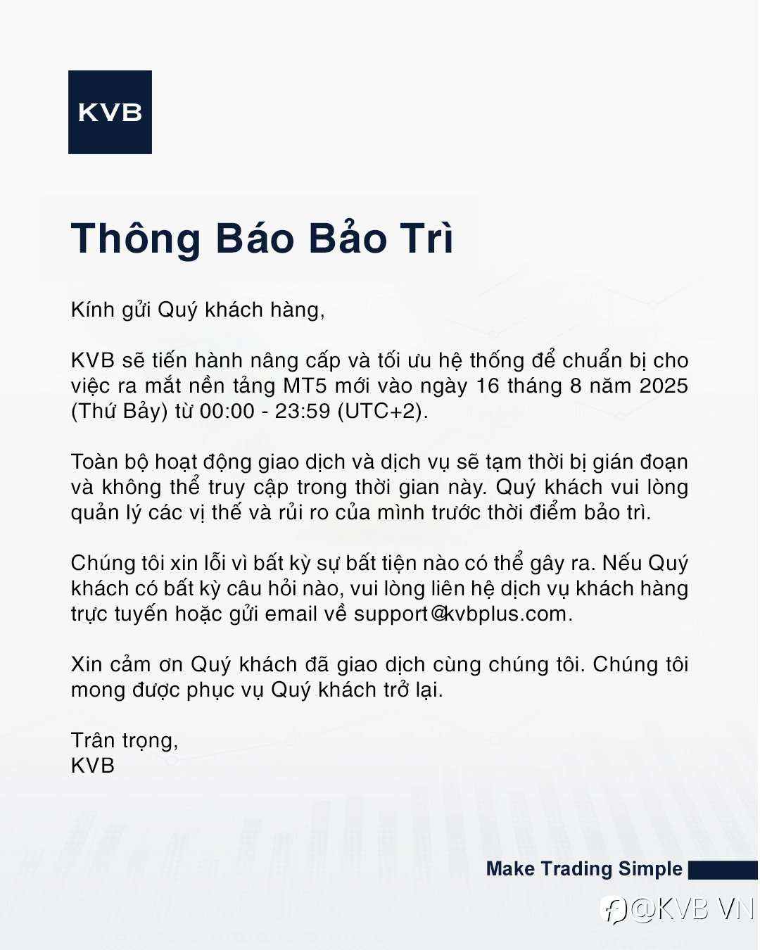 🚨 THÔNG BÁO BẢO TRÌ HỆ THỐNG 🚨