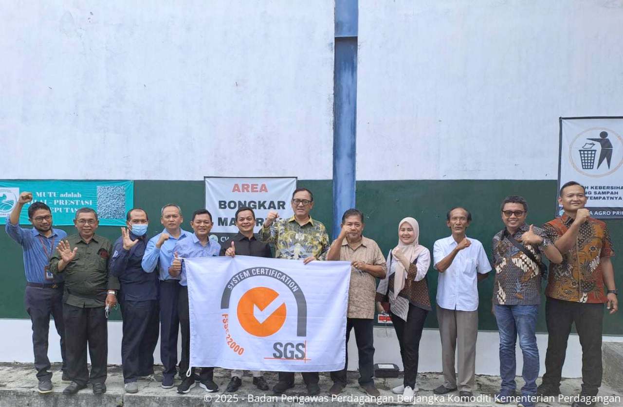 Pengawasan Lembaga dan Transaksi SRG pada Pengelola Gudang KUD Tani Harjo di Gudang SRG Bantul dan PT Sejahtera Pangan Selaras Indonesia di Gudang SRG CV PD Corporation Temanggung