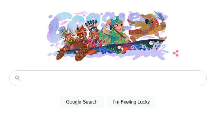 Google Doodle Bocah Aura Farming Rayakan HUT RI ke-80