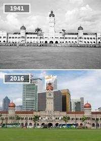 Foto Dulu vs Sekarang Tempat Dunia, Bikin Melotot!
