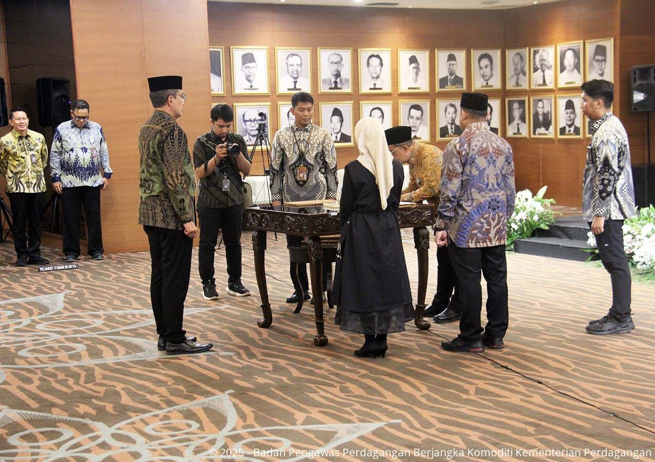 Pelantikan dan Pengambilan Sumpah Jabatan di Bappebti