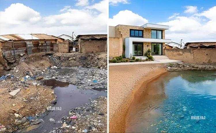 Keren! Bangunan Kumuh Disulap Jadi Arsitektur Modern Memukau