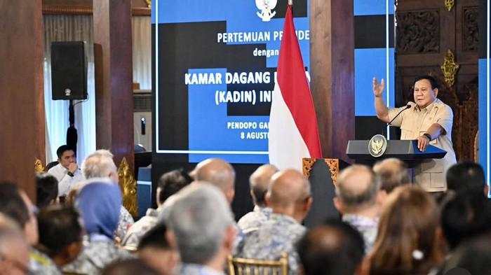 Dunia Usaha Dapat Arahan Langsung dari Prabowo di Retret Kadin