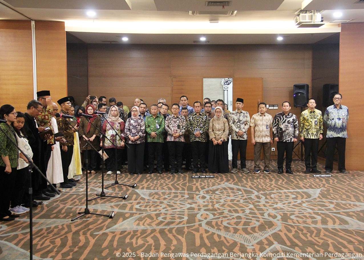 Pelantikan dan Pengambilan Sumpah Jabatan di Bappebti