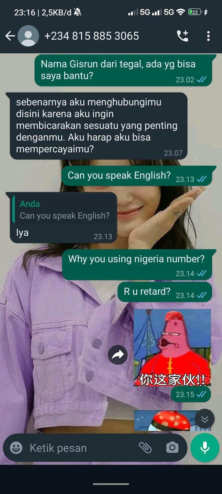Ragam Chat Penipu Gagal Nipu yang Bikin Ngakak, Ketahuan Bohong!