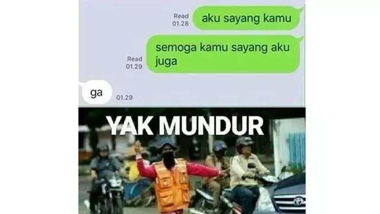10 Chat Ditolak Gebetan, Malunya Sampai ke Ubun-ubun