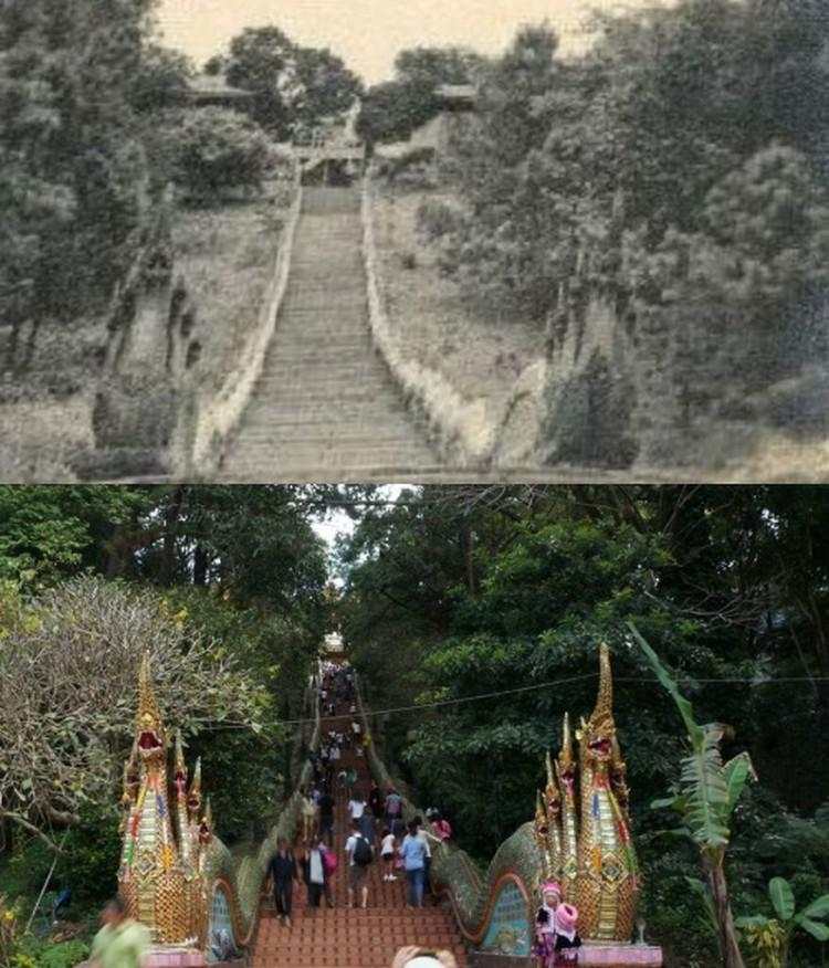 Foto Dulu vs Sekarang Tempat Terkenal, Hasilnya Bikin Tercengang