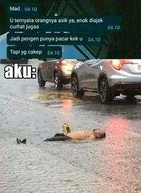 10 Chat Ditolak Gebetan, Malunya Sampai ke Ubun-ubun