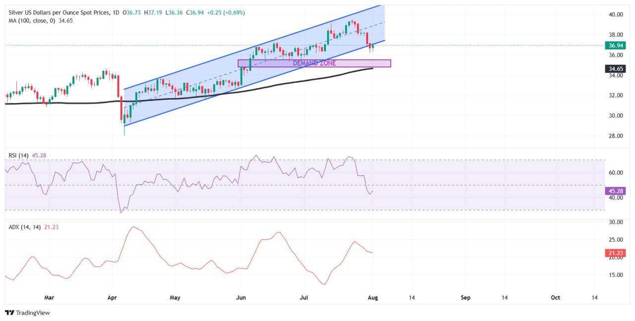 Silver rebounds after weak US jobs report fuels Fed rate cut speculation