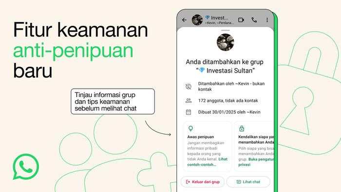 Ini Dia Fitur Baru WhatsApp untuk Lindungi Pengguna dari Penipuan