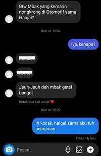 Chat Salah Labrak, Dikira Pelakor Padahal Cuma Kurir