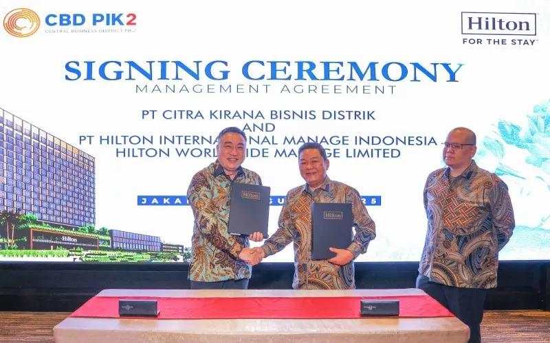 Hilton Bangun Hotel Mewah di CBDK PIK2 Senilai Rp800 Miliar