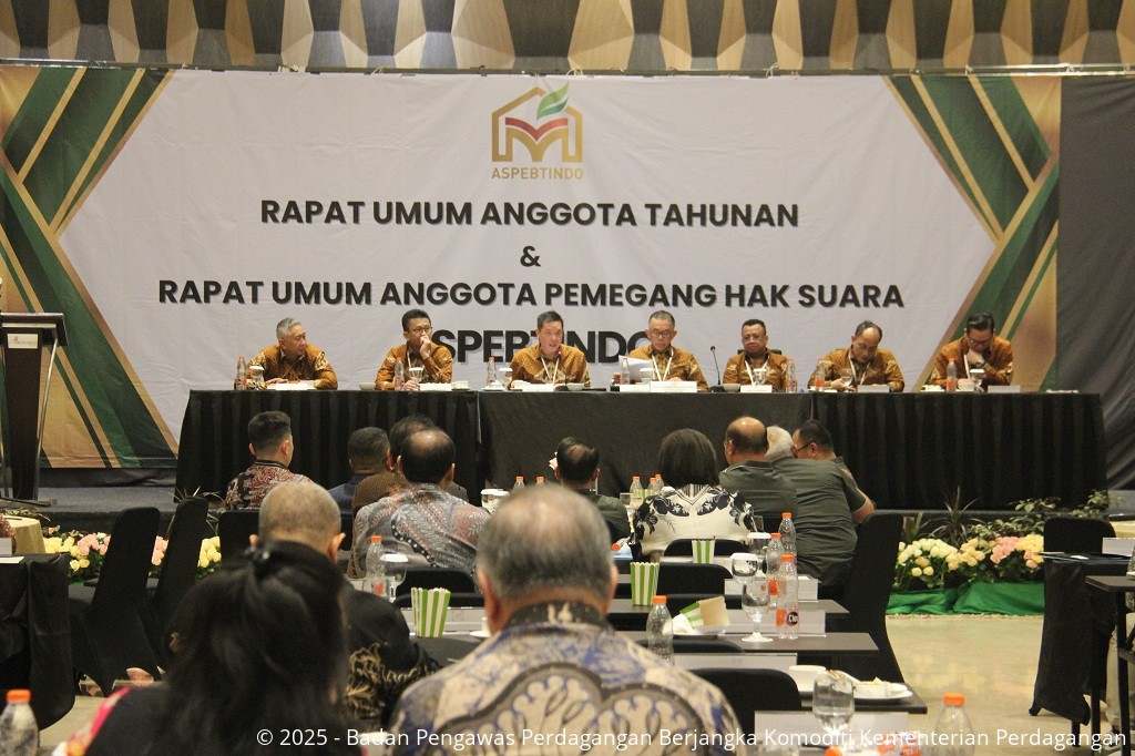Pemilihan dan Pelantikan Dewan Pengawas dan Dewan Pengurus ASPEBTINDO Masa Bakti 2025-2029