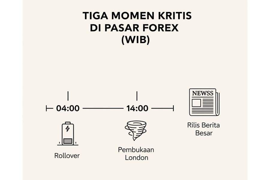 WASPADA! TIGA JAM TRADING INI ADALAH KILLZONE PASAR FOREX