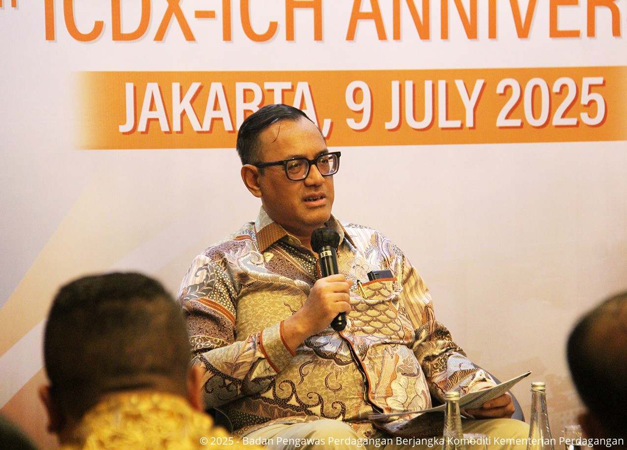 Bappebti dalam Media Lecture dan Press Conference Anniversary 16 tahun ICDX-ICH