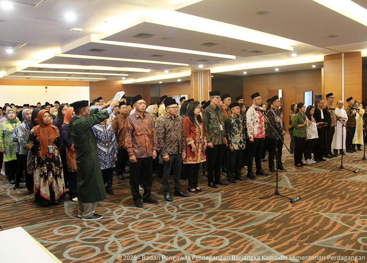 Pelantikan dan Pengambilan Sumpah Jabatan di Bappebti