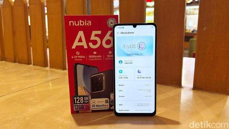 Unboxing Nubia A56, HP Rp 1 Juta Bawa Spesifikasi Menarik