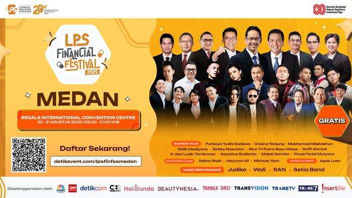 Daftar LPS Financial Festival Medan! Belajar Keuangan Langsung dari Suhunya
