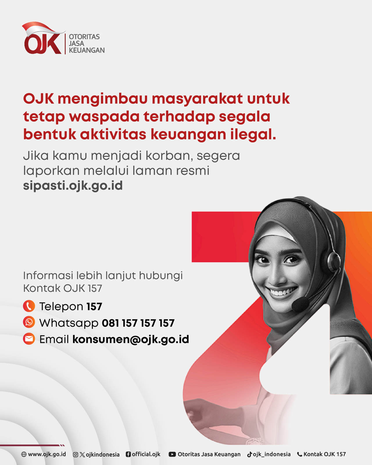 Kanal Pengaduan Satgas PASTI Berpindah ke SIPASTI