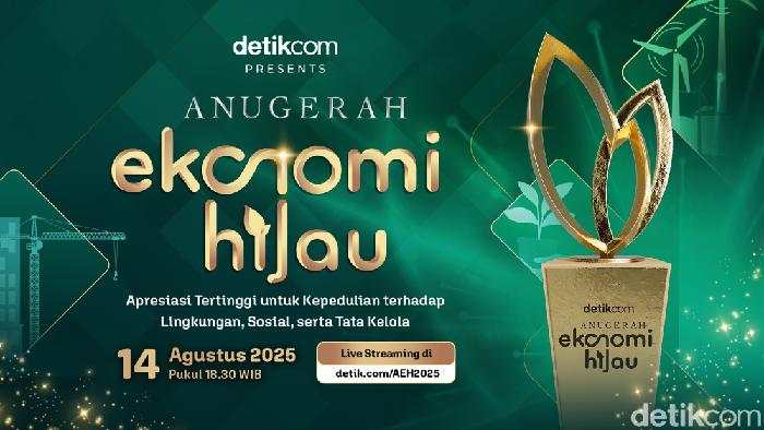 Daftar Lengkap Penerima Anugerah Ekonomi Hijau 2025