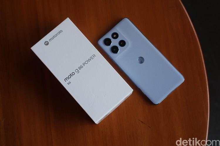 Unboxing Moto G86 Power, HP Motorola Terbaru Harga Rp 4 Jutaan