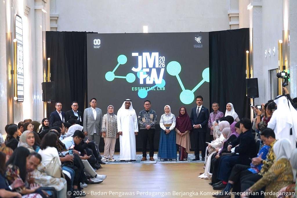 Bappebti dalam Acara Launching Jakarta Muslim Fashion Week 2026