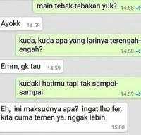 10 Chat Ditolak Gebetan, Malunya Sampai ke Ubun-ubun