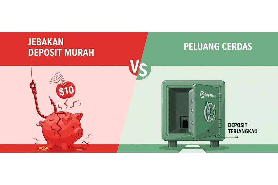 YAKIN BROKER FOREX TERBAIK ITU YANG DEPOSITNYA PALING MURAH?