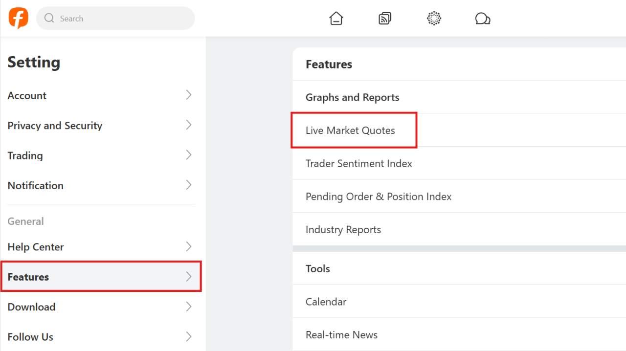 How to use Quote and User Sentiment Index on Followme
