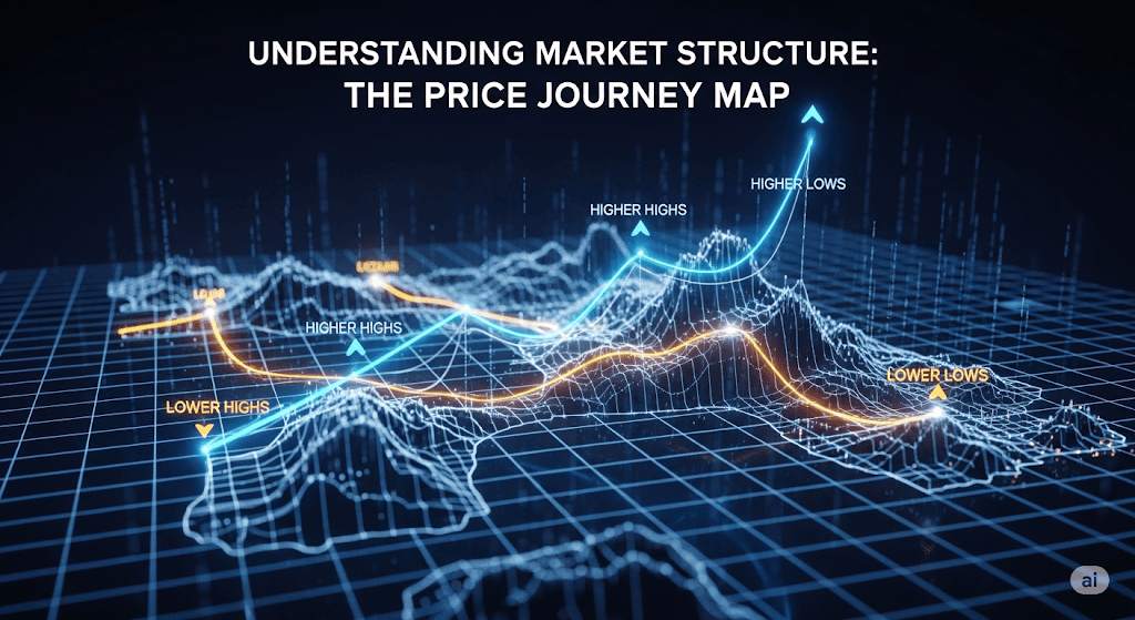 PANDUAN LENGKAP MEMBACA MARKET STRUCTURE FOREX STEP-BY-STEP UNTUK PEMULA