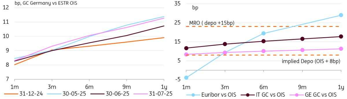 Eurozone money markets: ECB cuts come to an end but the balance sheet shrinks further