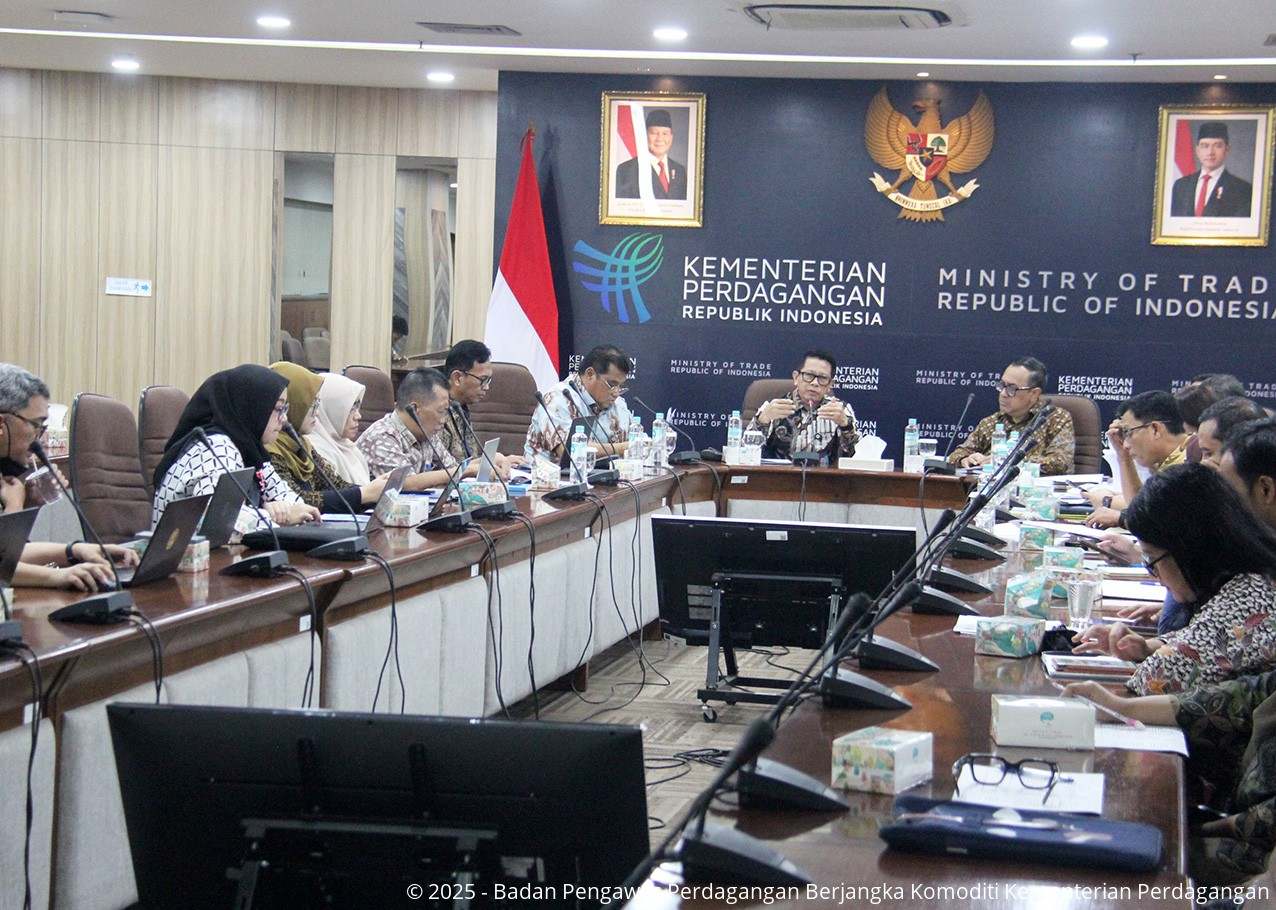 Bappebti pada Exit Meeting dengan Inspektorat Jenderal
