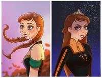 Penampilan Putri Disney Jika Mereka Jadi Villain
