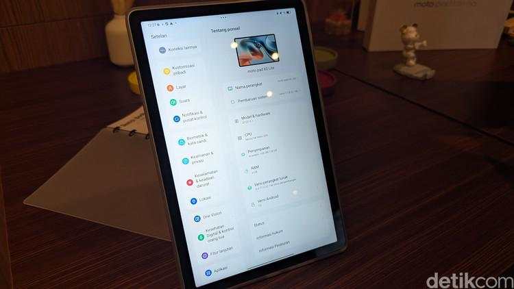 Potret Tablet Perdana Motorola di Indonesia, Moto Pad 60 Pro dan 60 Lite