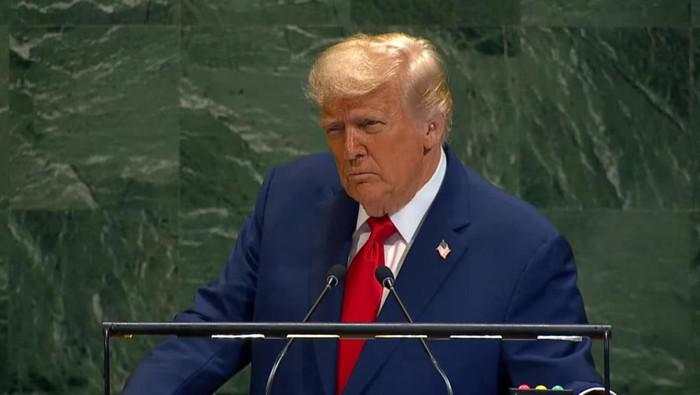 Trump Singgung Perundingan Tarif Dagang dengan RI di Sidang PBB