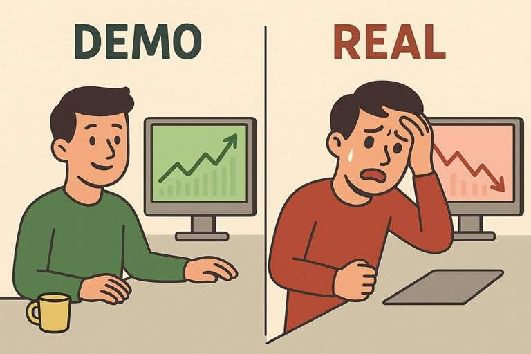 KAPAN SIH KITA BISA GAS DARI AKUN DEMO TRADING KE AKUN REAL?