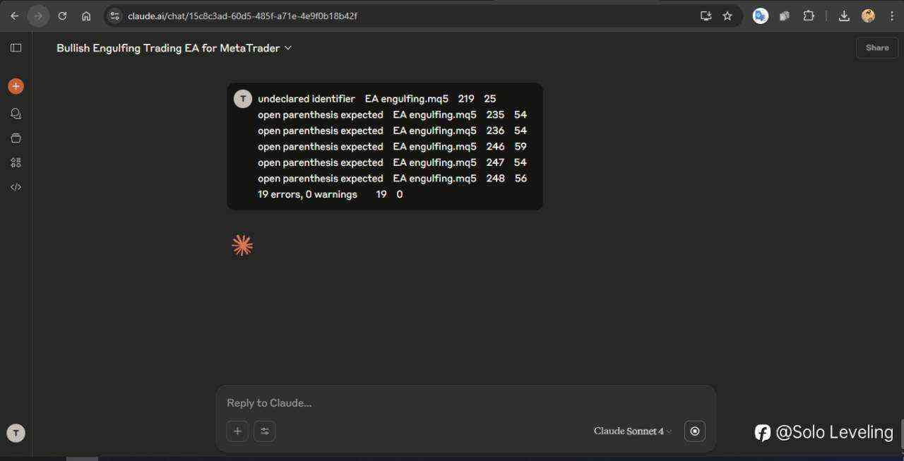Membuat EA dengan AI Generatif, Tanpa Coding