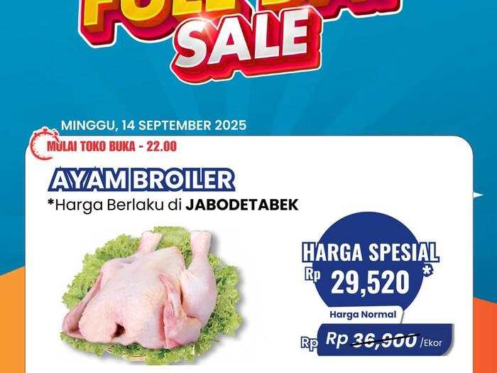 Daging Ayam di Transmart Full Day Sale Banting Harga