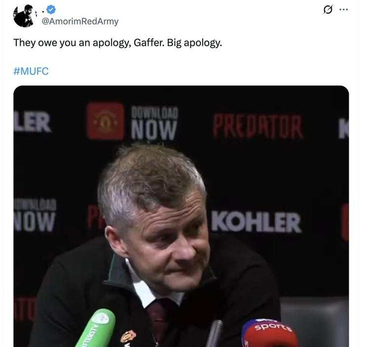 MU Dilibas Brentford, Seruan Amorim Dipecat Makin Kencang