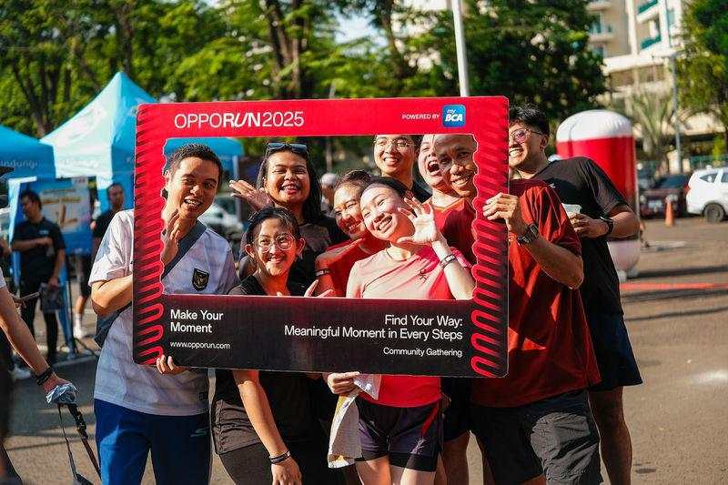 Sunday Runday Bersama OPPO Jadi Ajang Debut OPPO Run 2025 & Watch X2